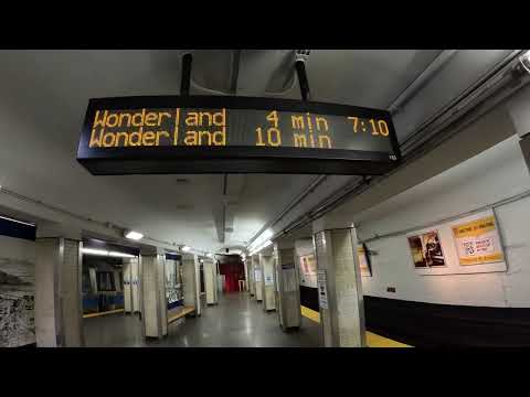 🟦BLUE LINE T MBTA Boston Subway😯🚨🚨🌎BOWDOIN Station Full Walking Tour Map, Where, How - WONDERLAND🚉🚆🚉