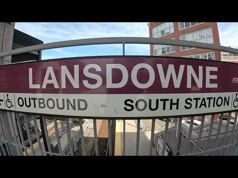 🟪⚾LANSDOWNE T MBTA Commuter Rail💥🔥Boston Red Sox GAMES+Concerts USE THIS from Suburbs🌎👀⚾💥🟪#redsox