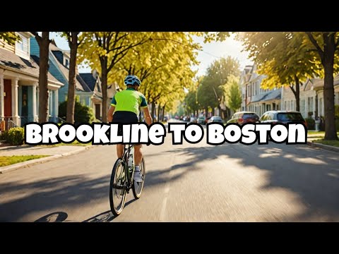 Boston Cycling Route - Coolidge Corner Brookline to Longwood