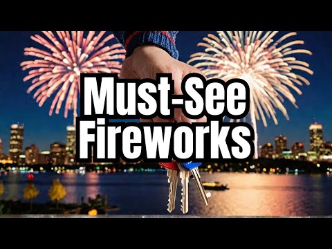 Boston Massachusetts Fireworks 4th of July 2024 - Esplanade - Where How When - Bike Path - Concert